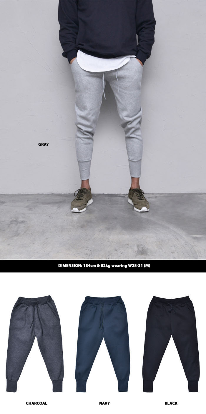 ankle zipper sweatpants